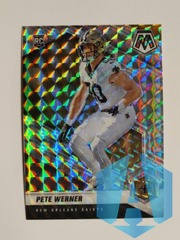 2021 Panini Mosaic - Silver Mosaic Prizm - Rookie - #367 - Pete Werner